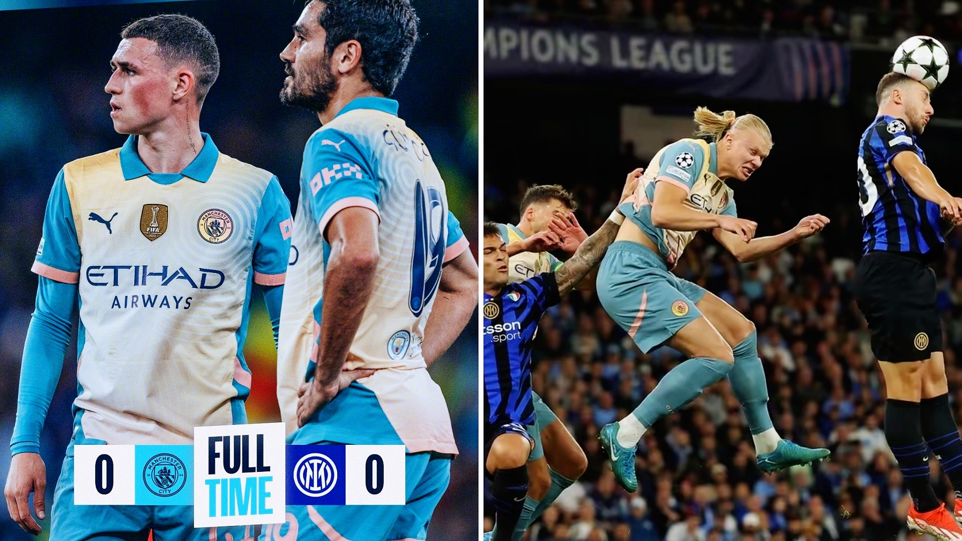 国际米兰碾压巴西，福登刷新纪录